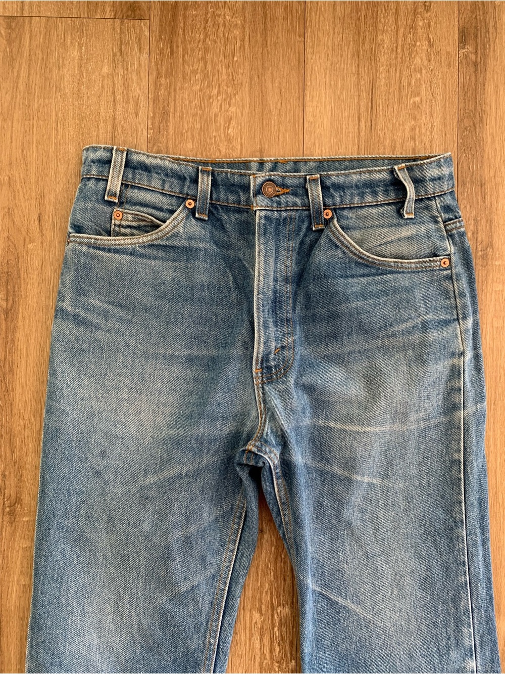Vintage Levi’s CBK 517 Orange tab made in USA 32x28 - Picture 6 of 15